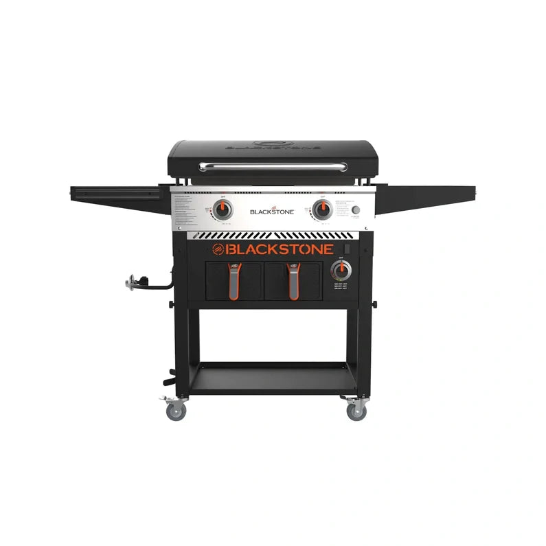 💥Clearance Sale🔥Blackstone 2-Burner 28" Griddle with Electric Air Fryer and Hood