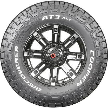 Cooper Discoverer AT3 XLT All Terrain Tires 285/75R16 10 Ply E – Fits Light Trucks & Hummer H3 Models