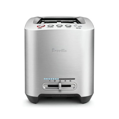 Breville Die-Cast Smart Toaster, 2-Slice, Brushed Stainless Steel