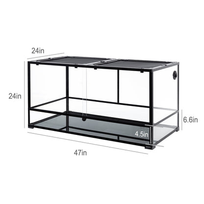 120gallon Extra Large Reptile Terrarium