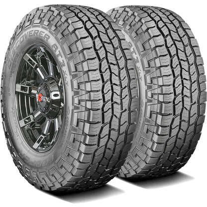 Pair of 2 (TWO) Cooper Discoverer AT3 XLT LT 285/60R20 125/122S E 10 Ply A/T All Terrain Tires