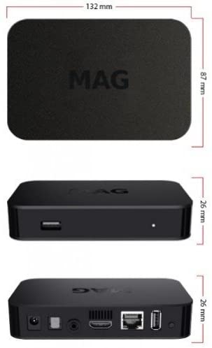{Package of 2 } IPTV Box + in Built WiFi + HDMI Cable + Remote + Power Adapter