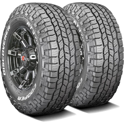 Cooper Discoverer AT3 XLT All Terrain Tires 285/75R16 10 Ply E – Fits Light Trucks & Hummer H3 Models