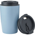 Skvhgx Ceramic-Lined Vacuum Tumbler with Quarter-Turn Lid 15 oz Cloud Blue - Product view